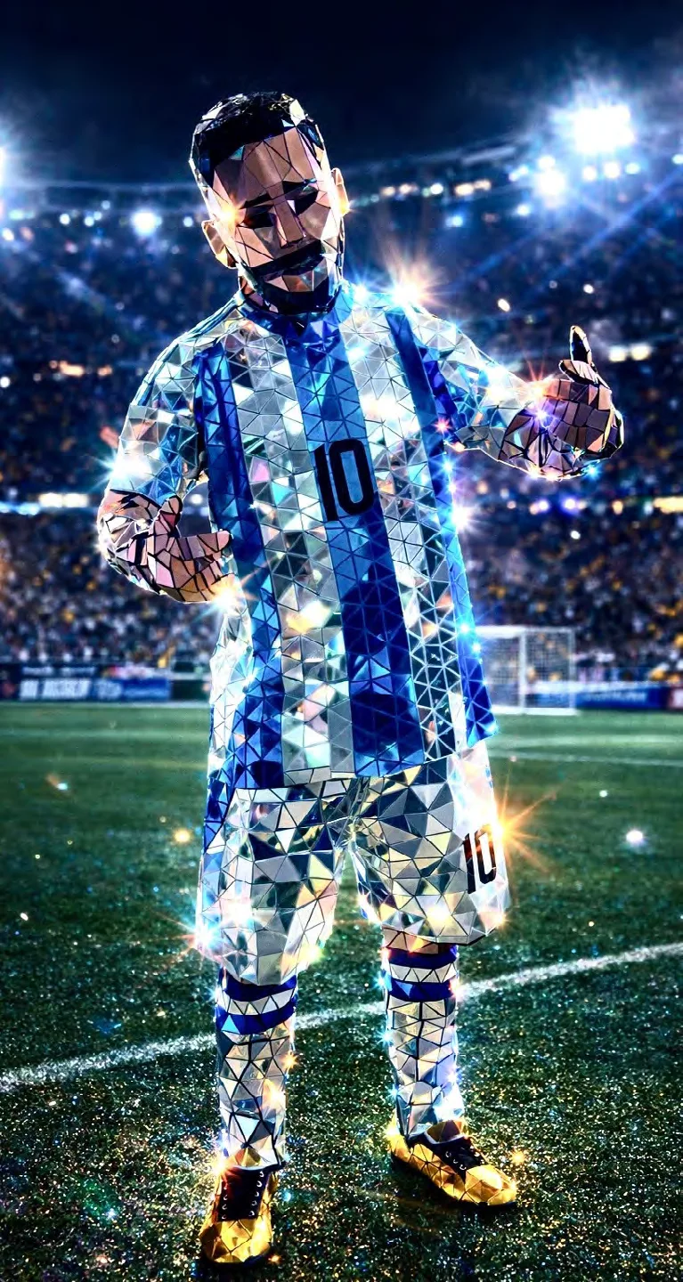 Mirrored Soccer Super Stars