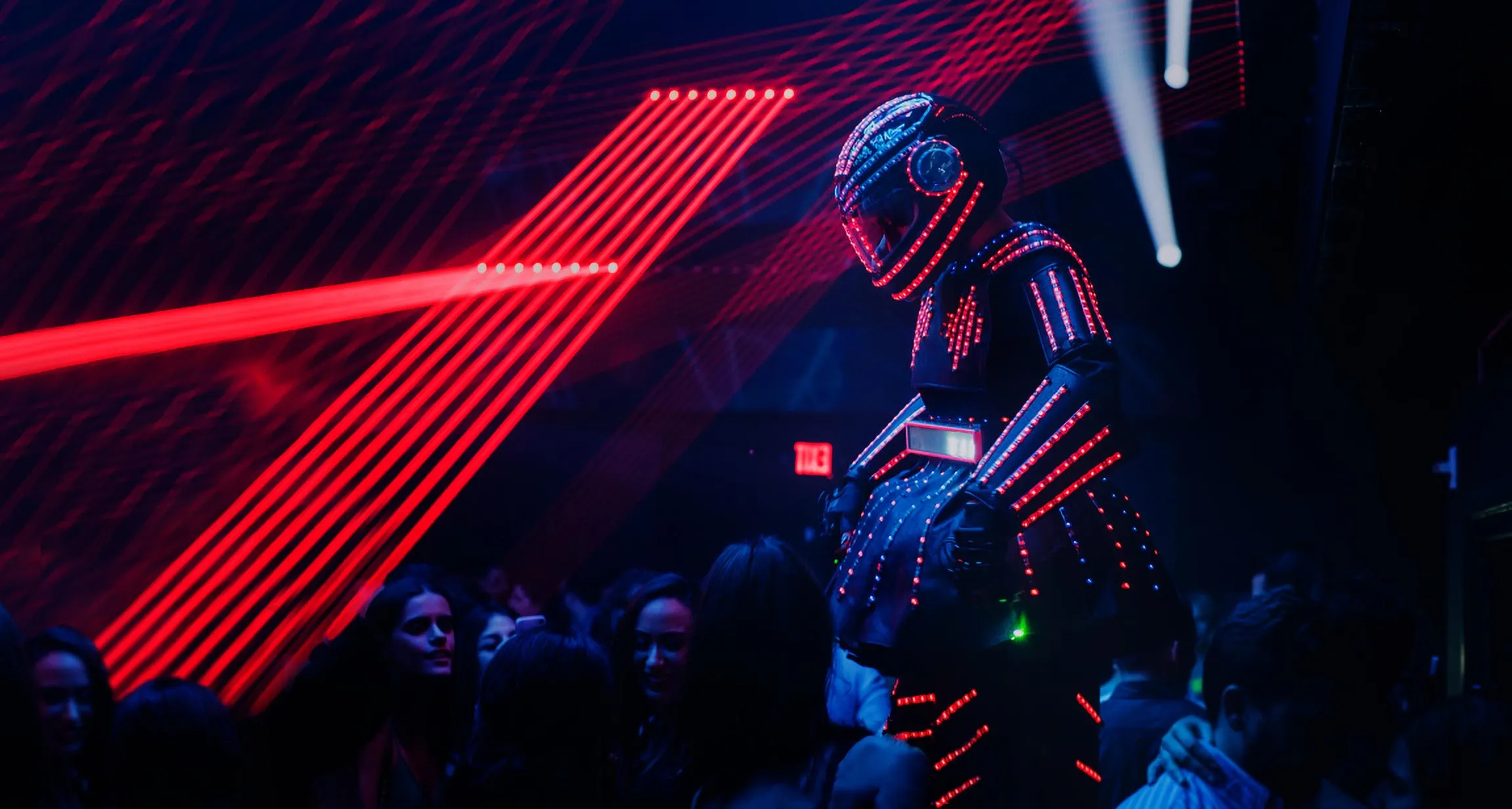 LED Party Robots